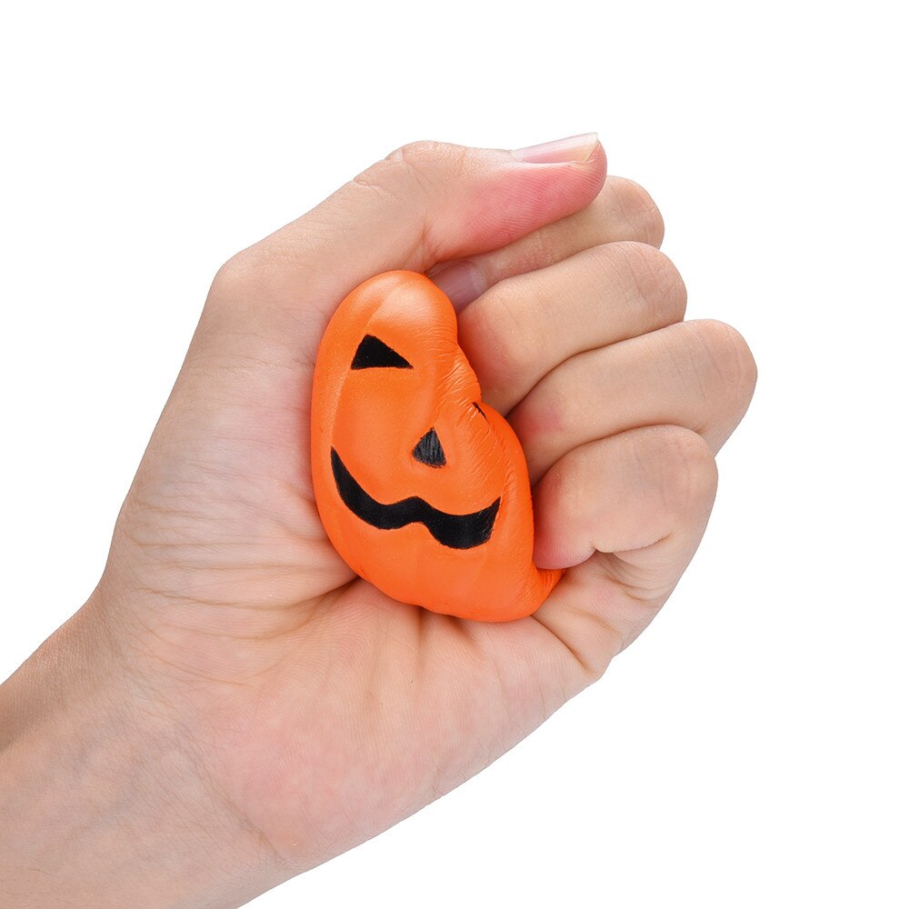 Simulation pumpkin slow rebound toy Halloween Pumpkin Scented Squishies Slow Rising Kids Toys Stress Relief Toy L108