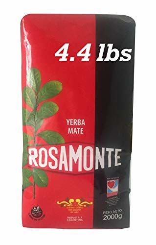 Yerba Mate Rosamonte (con tallos): 2 kg