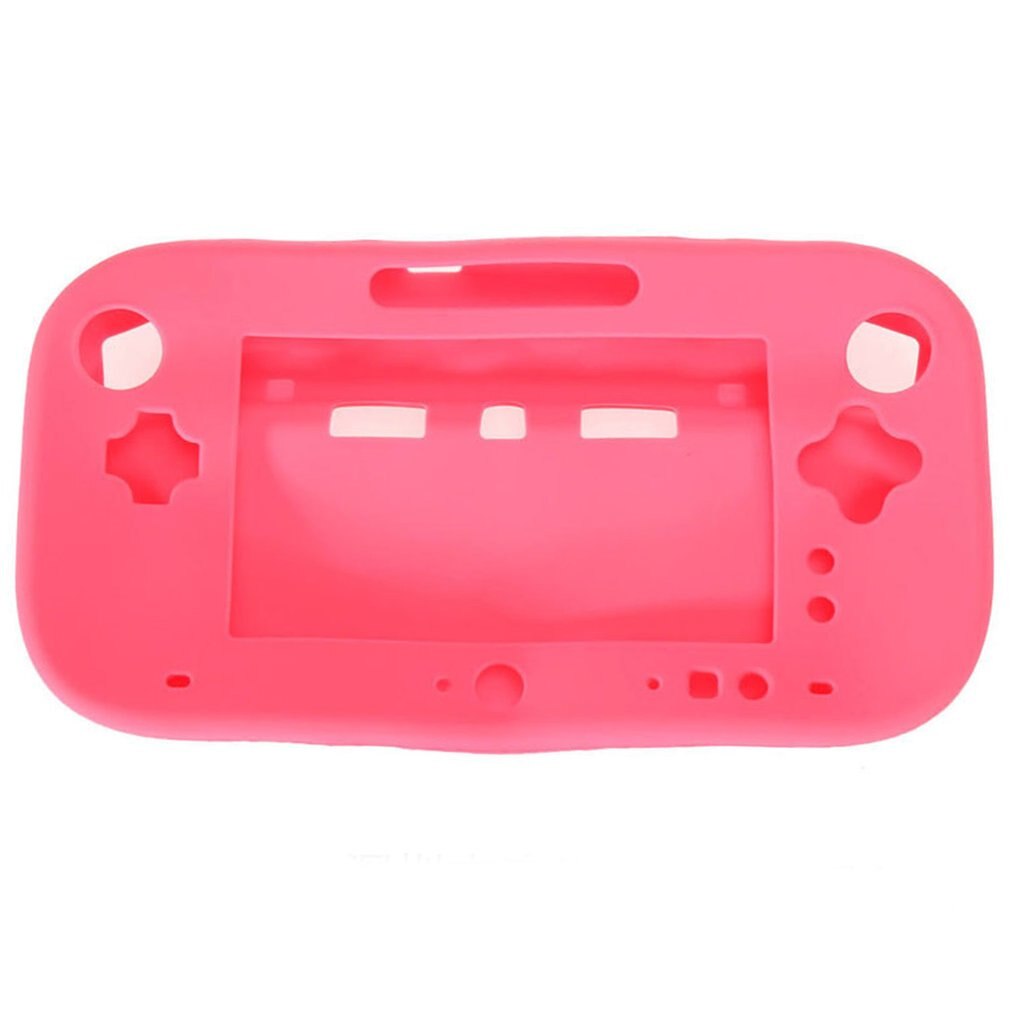 Soft Silicone Full Body Protector For Wii U Gel Case Cover Skin Shell for Nintend WiiU Gamepad Controller: 5