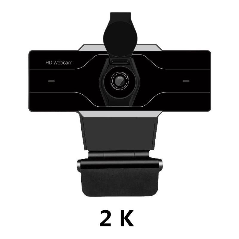 Webcam Full Hd 2K/1080P/720P/480P Video Web Cam Auto focus Met Microfoon Usb Webcam 1080P Web Camera Voor Pc Desktop Laptop: 2K