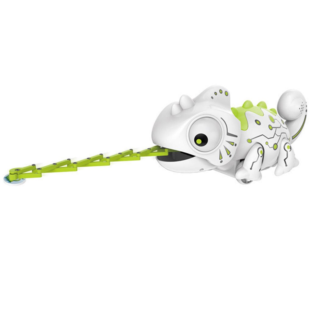 Realistic Remote Control Chameleon with Movable Eyes And Tails