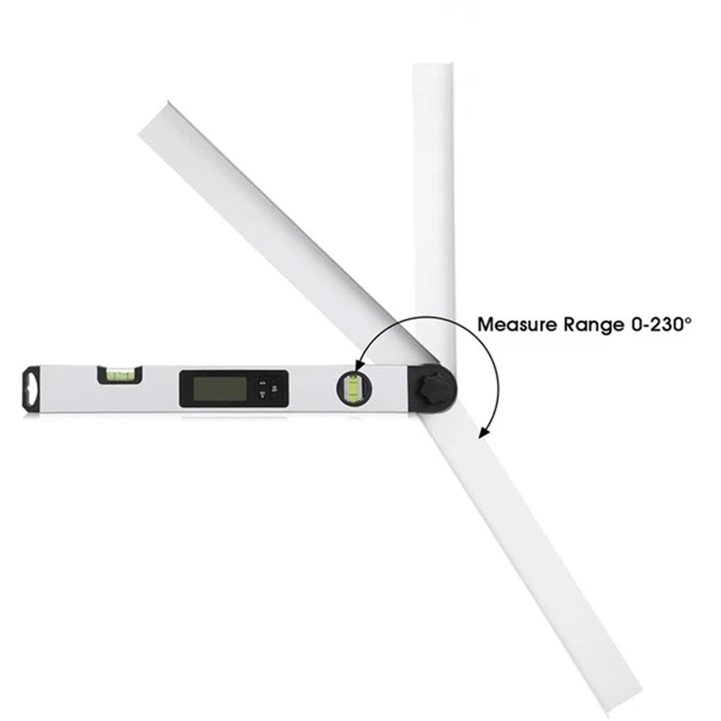 Digital Electronic Protractor Angle Finder Woodworking Miter Measuring Gauge Meter Inclinometer Ruler Protractor Cut Tool#g35