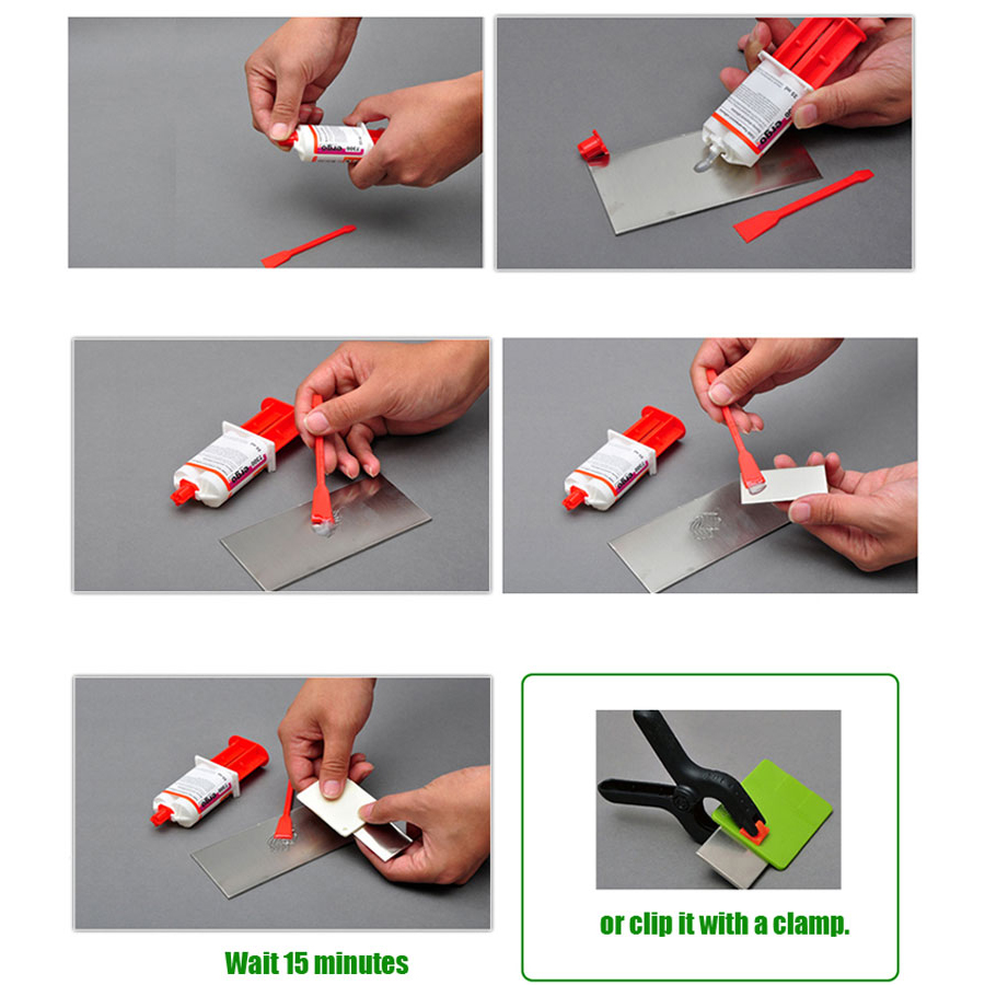 25ml Universal transparent Epoxy Resin AB Glue Strong Adhesive Repair for metal wood plastic ceramic glass