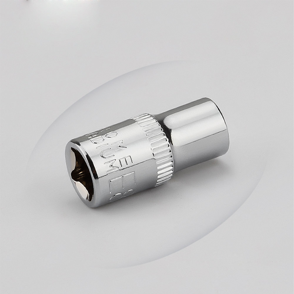 1 stk 1/4 "torx star-sokkel e type  e4 e5 e6 e7 e8 håndreparationsværktøj firkantet hul