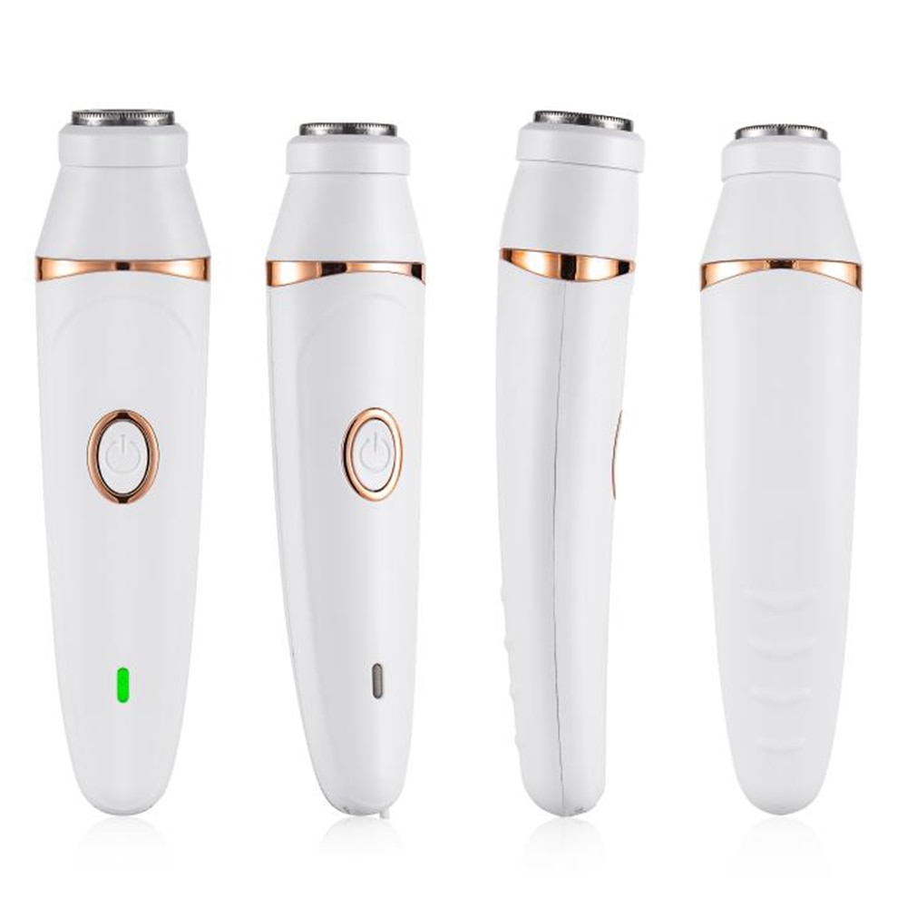 5 in 1 kvinder hårfjerning dame barbermaskine uldenhed epilator kvindelig barbermaskine øjenbryn næse elektrisk trimmer ansigtsrensning