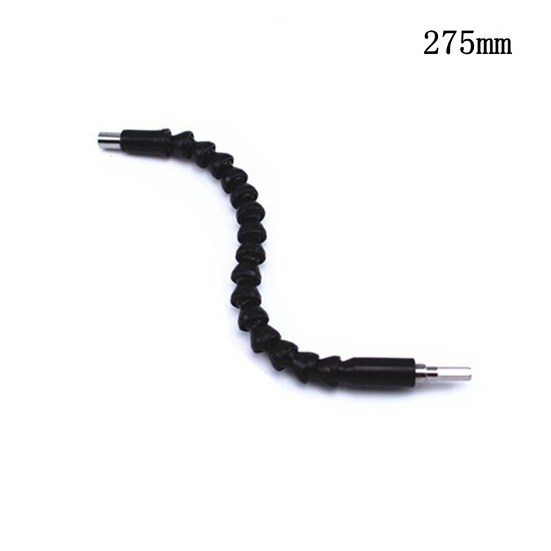 Flexible Shaft Extension Screwdriver Drill Bit Holder Link for Electronic Drill 200/250/295/400mm Hex Screwdriver Soft Shafts: 275mm