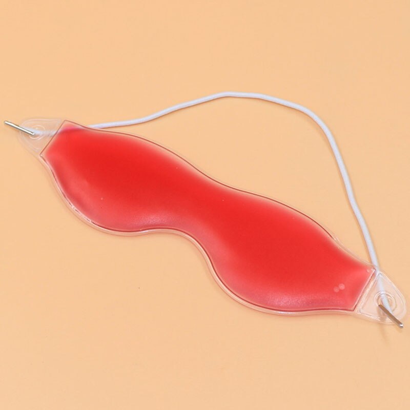 Ice Eye Mask Sleeping Mask Compression Gel to Relieve Eye Fatigue Cooling Relaxation Eye Shield Care Tools Remove Dark Circle: Red