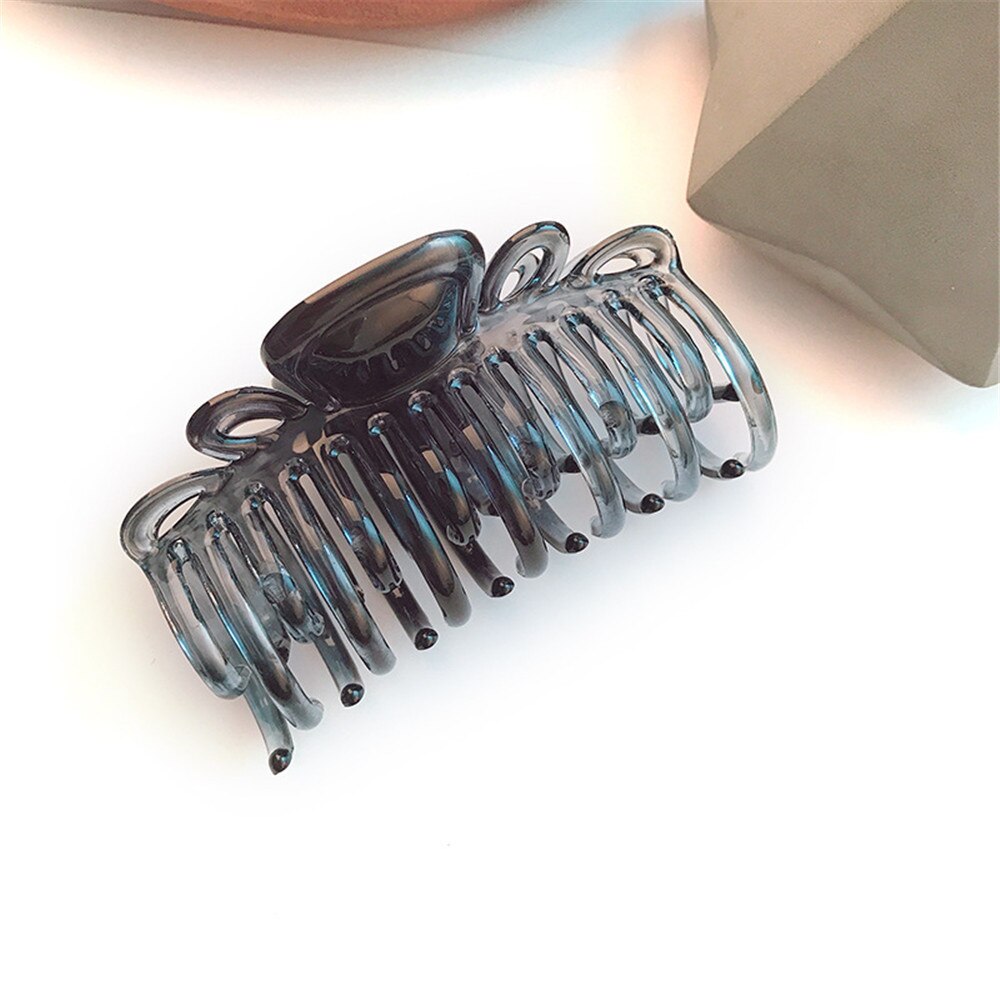 Pinzas de pelo grandes de plástico de 8,5 cm, pinzas para el pelo para niñas, pinzas para el pelo, pinza de mordaza, joyería para el cabello para mujeres, accesorios de agarre de plátano