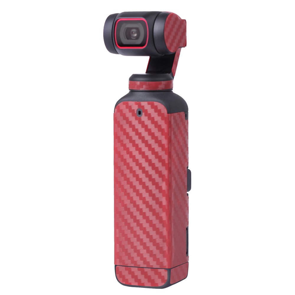 Kolorowe naklejki naklejki folia ochronna wodoodporna obudowa pcv pokrywa dla DJI OSMO Pocket 2 kardana ręczna akcesoria do aparatu: Niebieski
