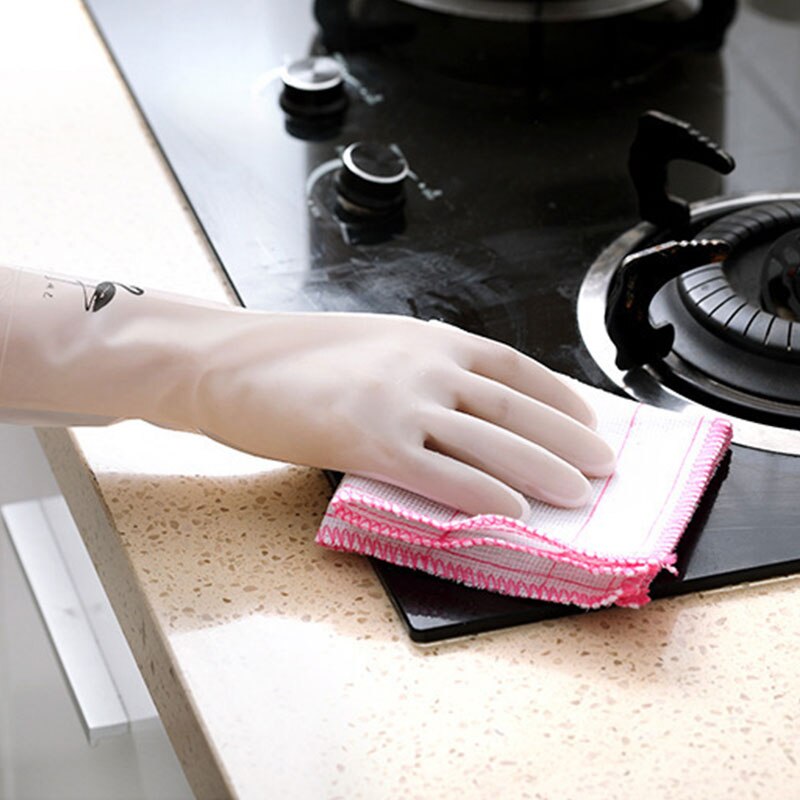Guantes de cocina para lavar platos, manoplas de goma para lavar la ropa, guantes de limpieza para platos