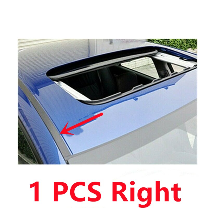 Garniture de toit gauche droite avec Clip, garniture de moulage, joint d&#39;étanchéité pour Honda Civic Sedan 4 portes –: 1 PCS Right