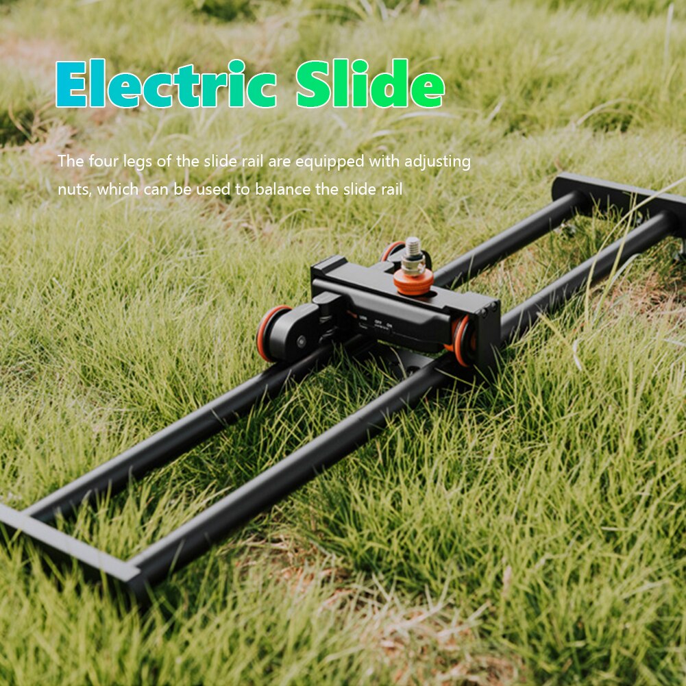 Camera Slider Stabilizer Rail Slr Camera Telefoon Slider Video-opname Elektrische Track Glijdende Rail Voor Yelangu L60E