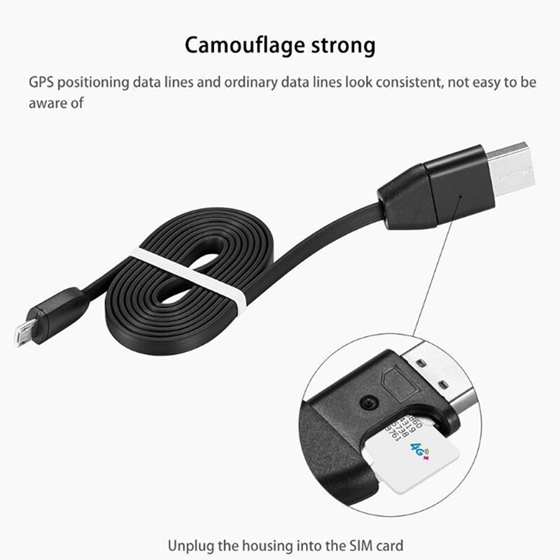 Car GPRS Tracker Vehicle Car Tracking Device Micro USB Cable Real Time GSM/GPRS Tracking 1pcs