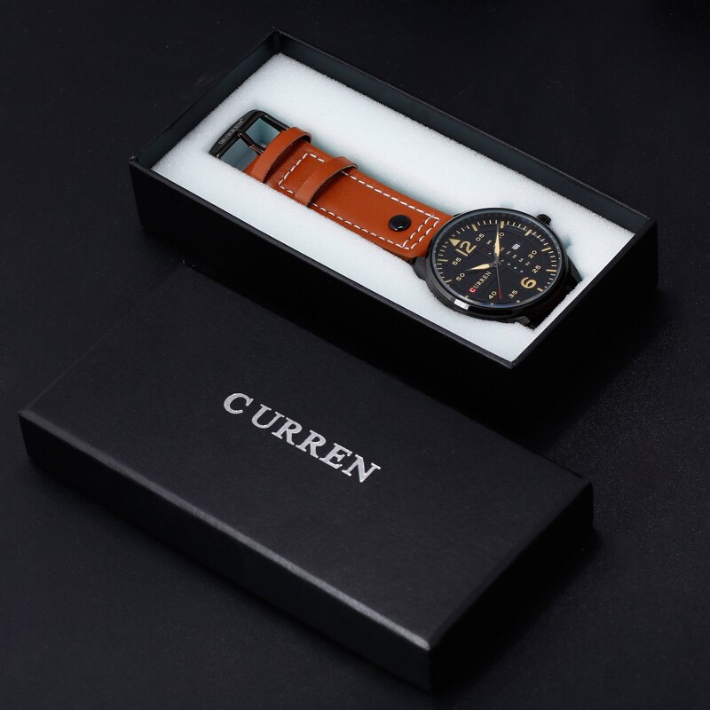 CURREN box horloge Box voor Horloge originele Horloge Doos (moet worden gekocht met horloge