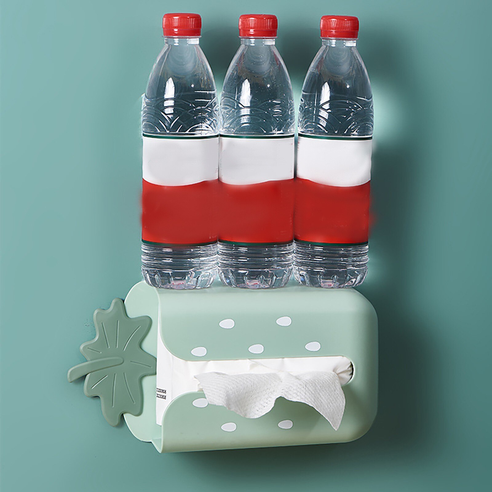 Multifunctional Upside-down Tissue Box Wall-Mounted Toilet Storage Box Modern Style Household Wall-Mounted Tissue box F