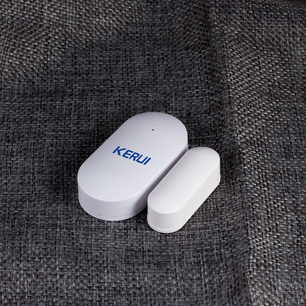 KERUI-Mini Sensor de puerta pequeño inalámbrico, Detector de Sensor de ventana de puerta de seguridad para el hogar, antimanipulación para sistema de alarma GSM WIFI