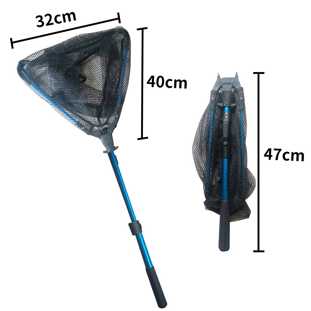 Fishing Net Railing Fishing Net Aluminum Alloy Telescopic Triangle Fol... – Grandado