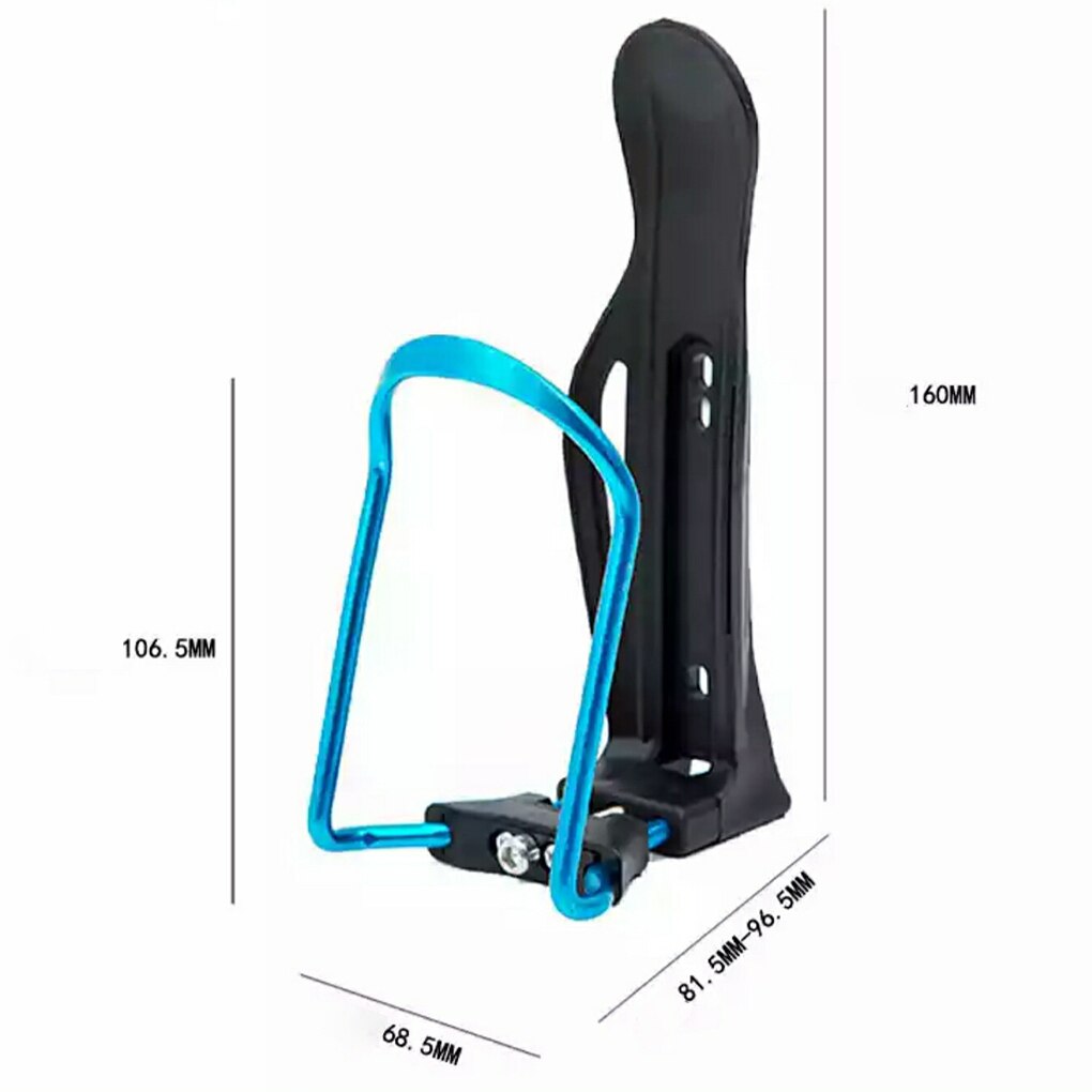 Water Bottle Holder Adjustable Alloy Bicycle Water Cup Cage Bracket Ushake Bike Drink Holder