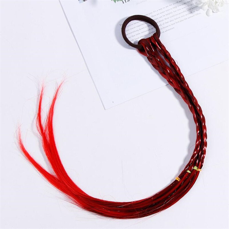 Pinzas para el pelo con pajarita de colores para niña, pinzas trenzadoras para el pelo con alas de purpurina de arcoíris, lazos para el pelo de princesa, peluca larga, horquillas, herramienta trenzada: 1PC