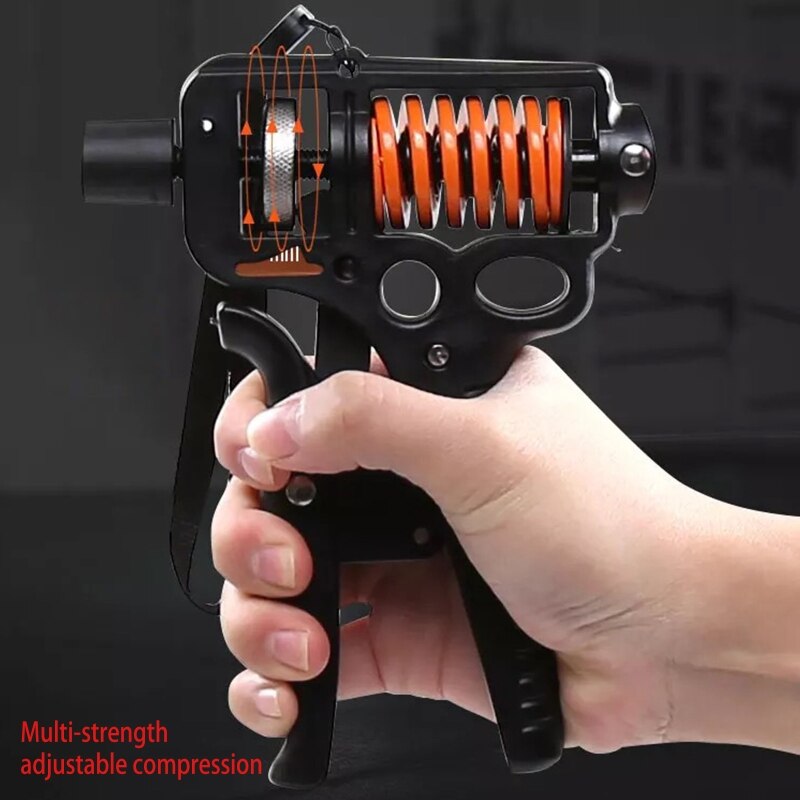 Finger Exerciser Workout Wrist Muscle Recovery Forearm Training Gripper Adjustable Fitness Heavy Hand Grip Strengthener