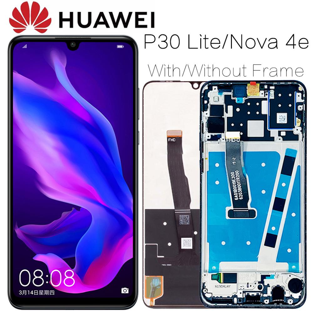 Écran LCD avec châssis, 2312x1080, AAA, pour Huawei P30 Lite, Nova 4e LX2 AL01, original