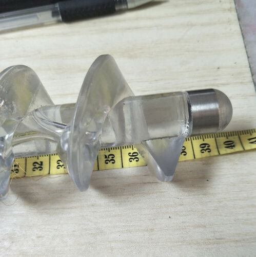 1pcs PP Auger/ Stainless steel Auger For 80cm Five Tiers Commercial Chocolate Fountain Ant-8086 Ant-8060 General Plastic Screw