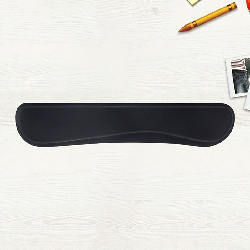 Klawiatura podkładka podpierająca nadgarstek podkładka strąk myszkę na nadgarstek z pianki pamięć Super Cienki błonnik robić komputer stancjonarny klawiatury robić gier podniesione ręce platformy: BIAŁY