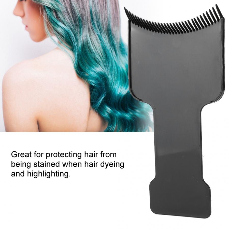 3 størrelser hårfarvningsbørste highlight board toning kam tallerken salon frisør styling værktøj hårfarve plade farve tilbehør