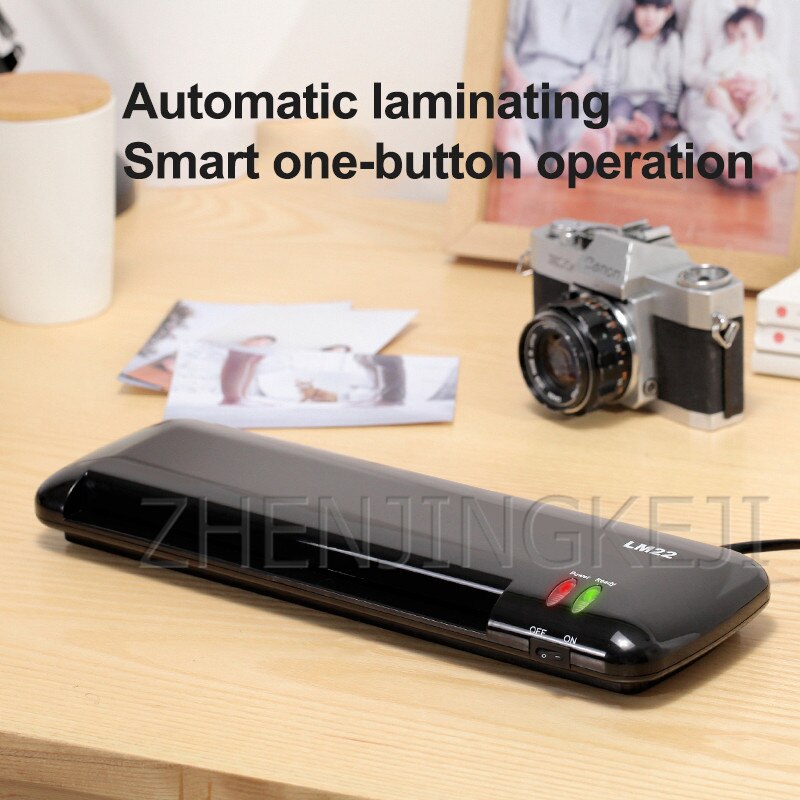 Home Photo Automatic Laminating Machine A4 Laminator Menu Certificate Specimen Sizing Tool Mini Office Documents Sealing Machine