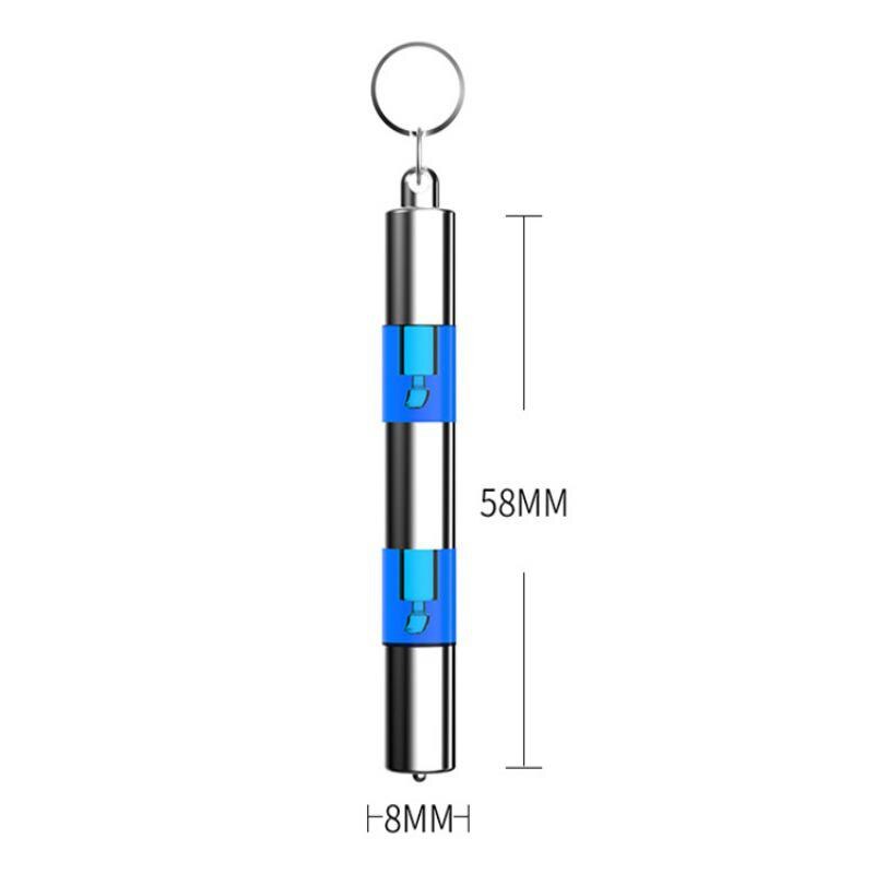 Anti-Static Keychain Car Vehicle Antistatic Bar Secondary Discharge Eliminator Winter Supplies