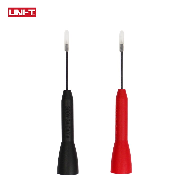 UNI-T Multimeter Probe UT-C30 Testing Needle 2mm Test Leads Multi Meter Non Destructive Probe Stainless Steel Pin With Silicone