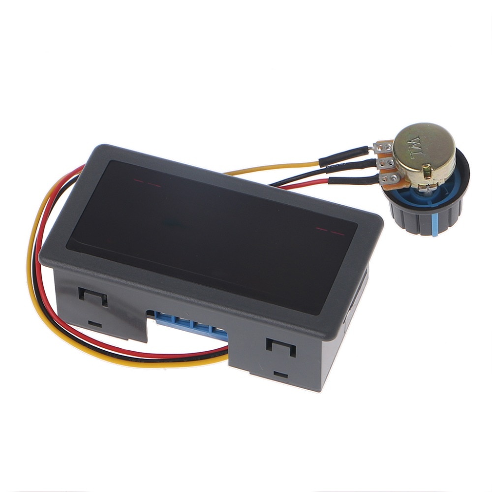 Dc 6-30V 12V 24V 15A Max Pwm Motor Speed Controller Met Digitale Display