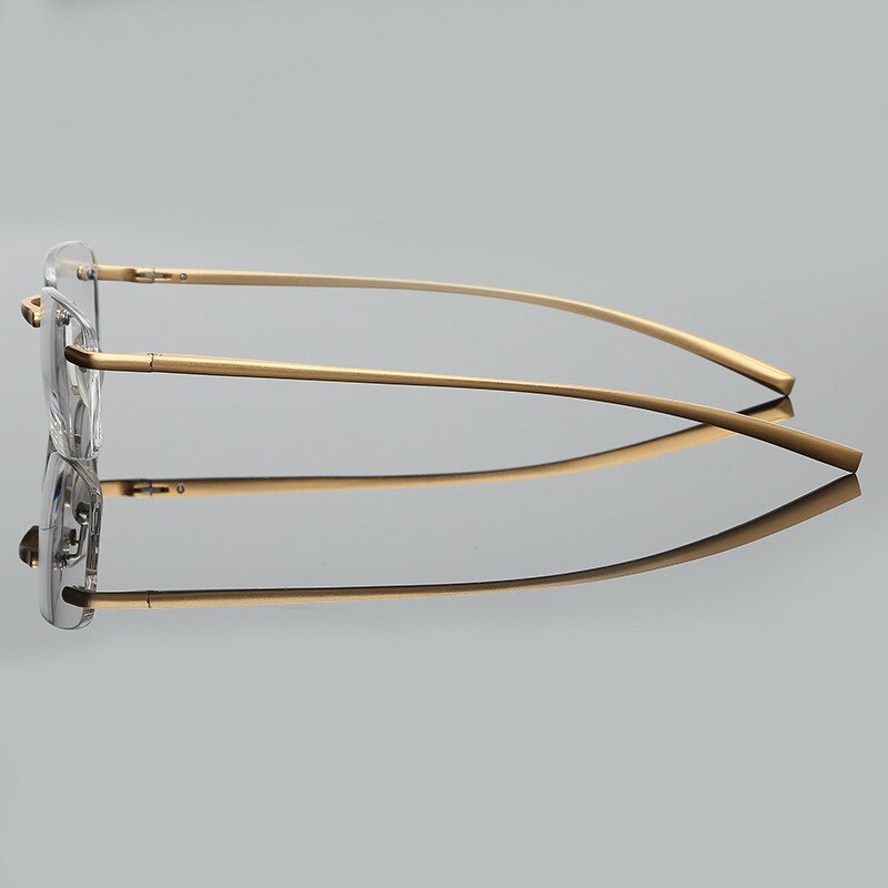 Zilead Rimless Bifocal Reading Glasses Magaluma Men Business Presbyopic Eyeglasses Resin Lens Hyperopia Eyewear +1.0to+4.0