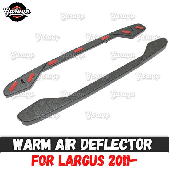 Warme lucht deflector voor Lada Largus op voorpaneel ABS plastic accessoires console functie lucht richting auto styling