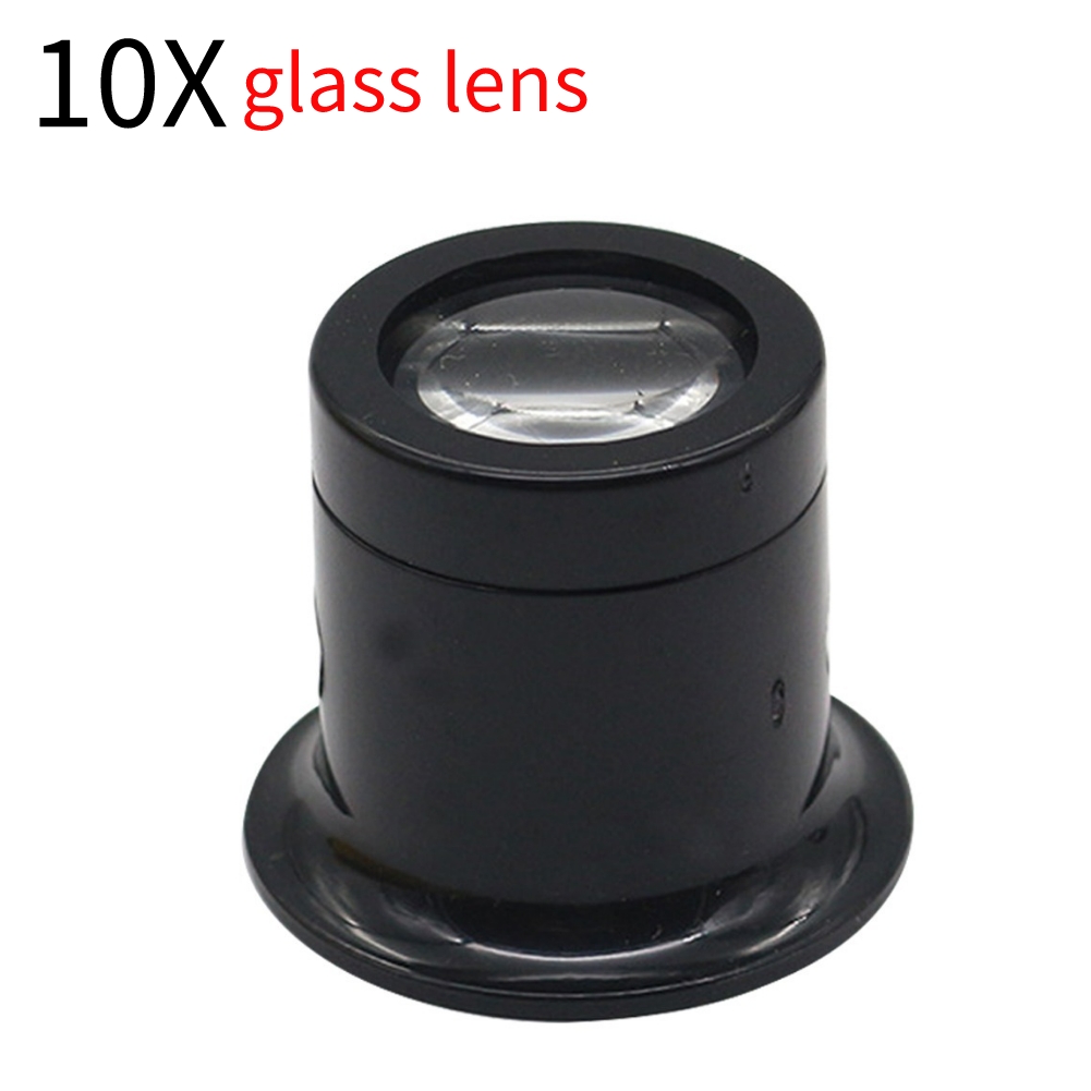 3/5/10/30x forstørrelsesglass  k9 optiske linser monokkel forstørrelsesglass øyelinse klokkereparasjon for myntstempler smykker lupe lupe: Oransje