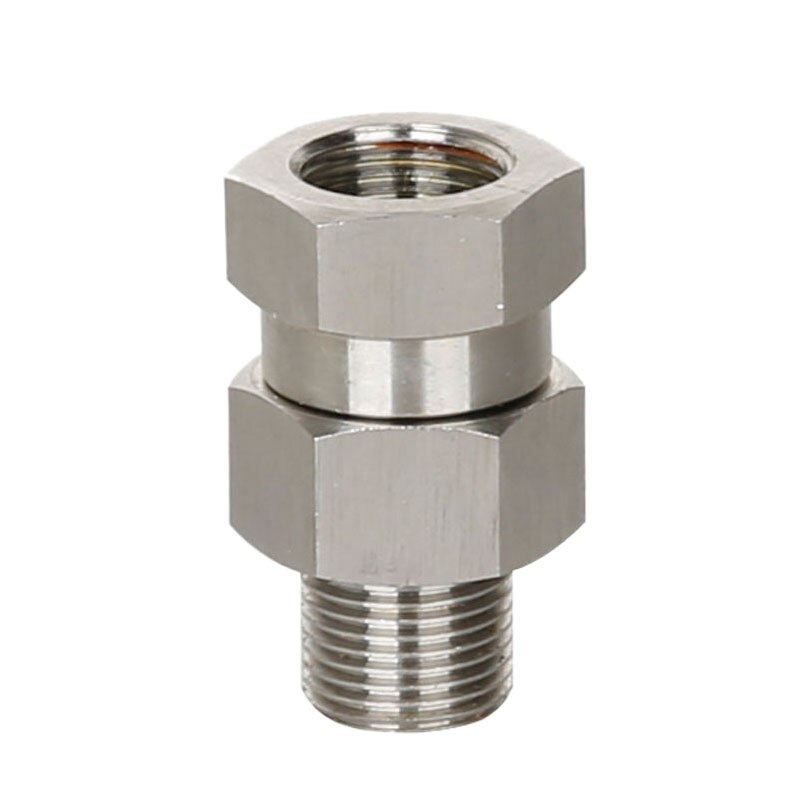 High Pressure Car Washing Cleaning Washer Swivel, 4500 Psi, 3/8 Inch Npt-Male Thread Fitting, Stainless Steel: Default Title