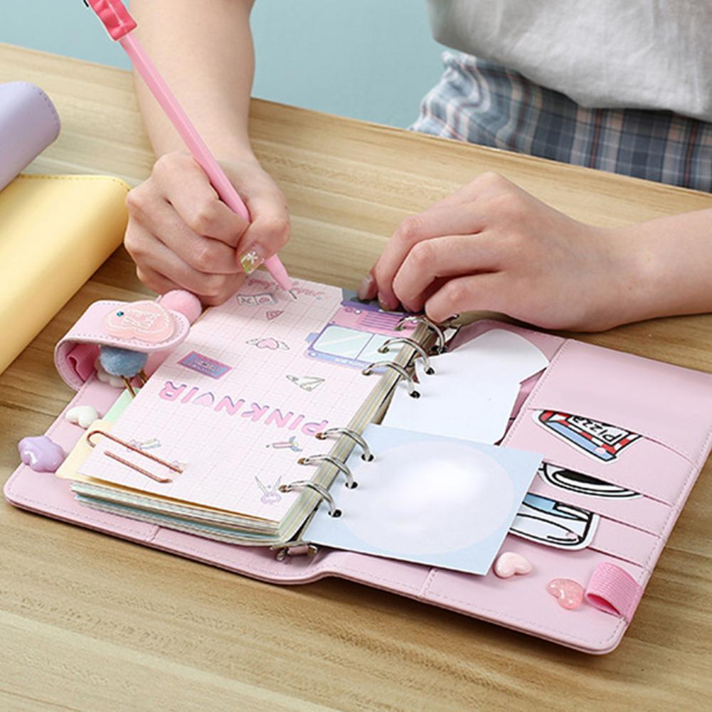 Smooth Writing Note Book Decorative Rectangular Hard to Fade Eye-catching Diary Notebook for Classroom 