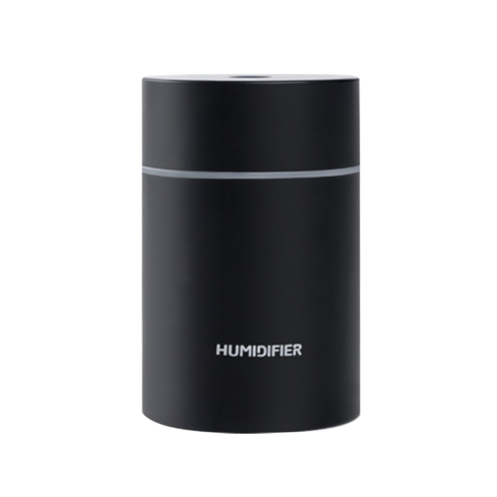 Auto 300ml Air Humidifier Home Office Air Diffuser Automatic Power-off Water Mist Spraying Humidifier for Car Home: Black