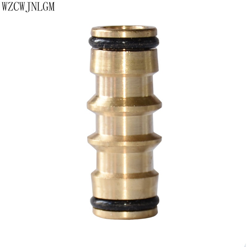 Puutarhakastelu messinki kaksisuuntainen pikaliitin letku huoltotyökalu adapteri puutarhakastelu 5/8 " liitin 1 kpl