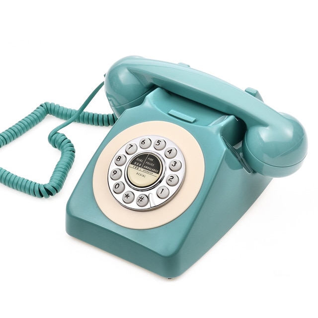 Beste Europese Antieke Vintage Telefoons Draadgebonden Telefoons Oude Amerikaanse Retro Thuis Vaste Telefoon Mini Telefoon