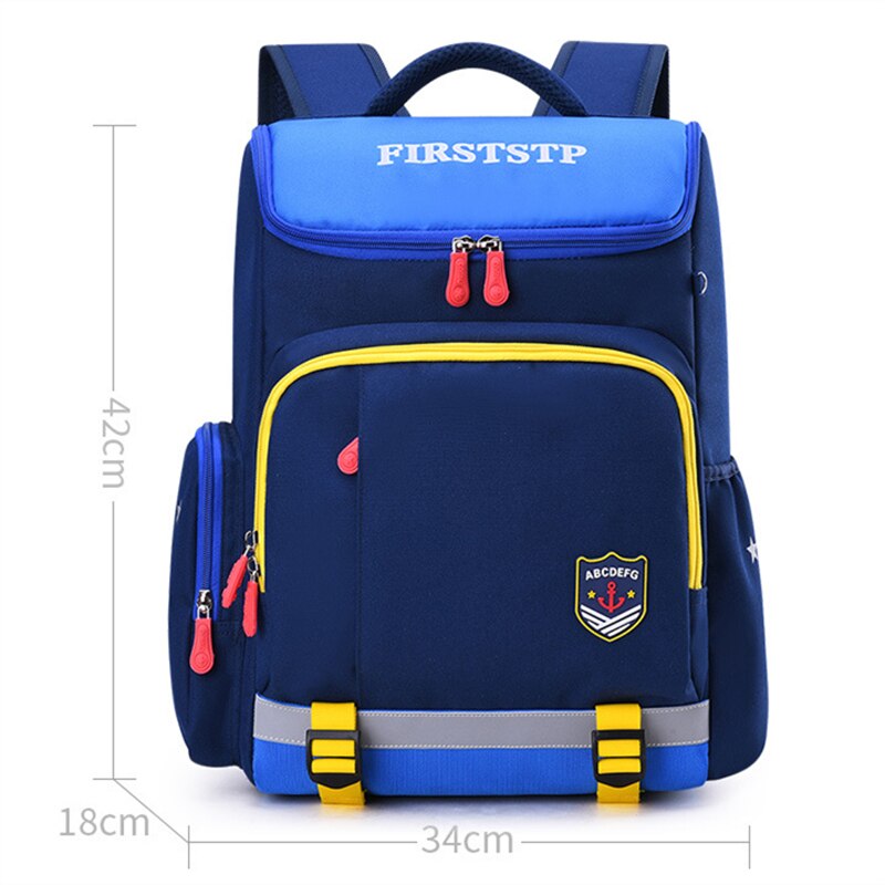 Kids Satchel Jongen Cut Knapzak Meisje Rugzakken Kinderen Schooltassen Meisjes School Rugzak Voor School Ruimte Tas Mochila: L blue