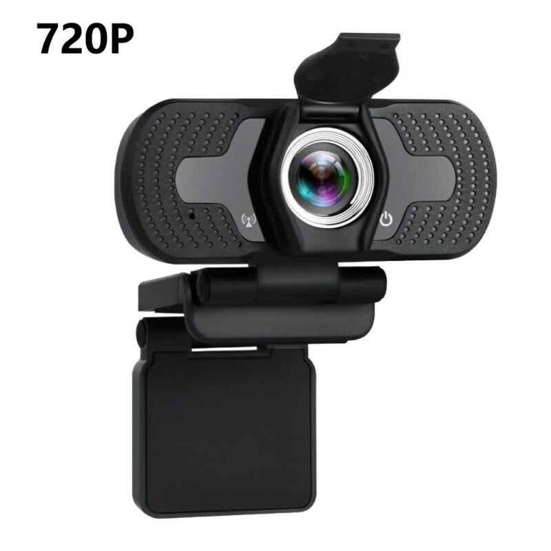 1080P Full Hd Usb Webcam Voor Pc Desktop Laptop Ip Web Camera Met Microfoon Consument Camcorders: 720P