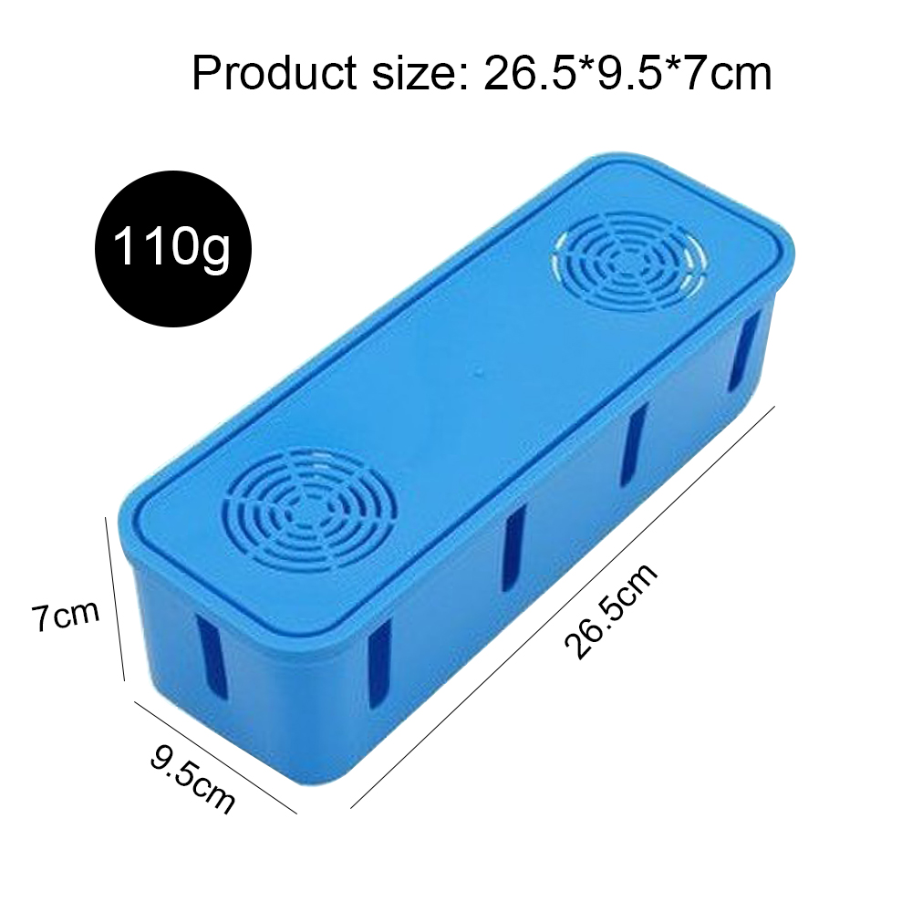 Wire Management Cable Storage Box Socket Storage Box Container Office Home Table Space Saver Desktop Household Supplies Pp