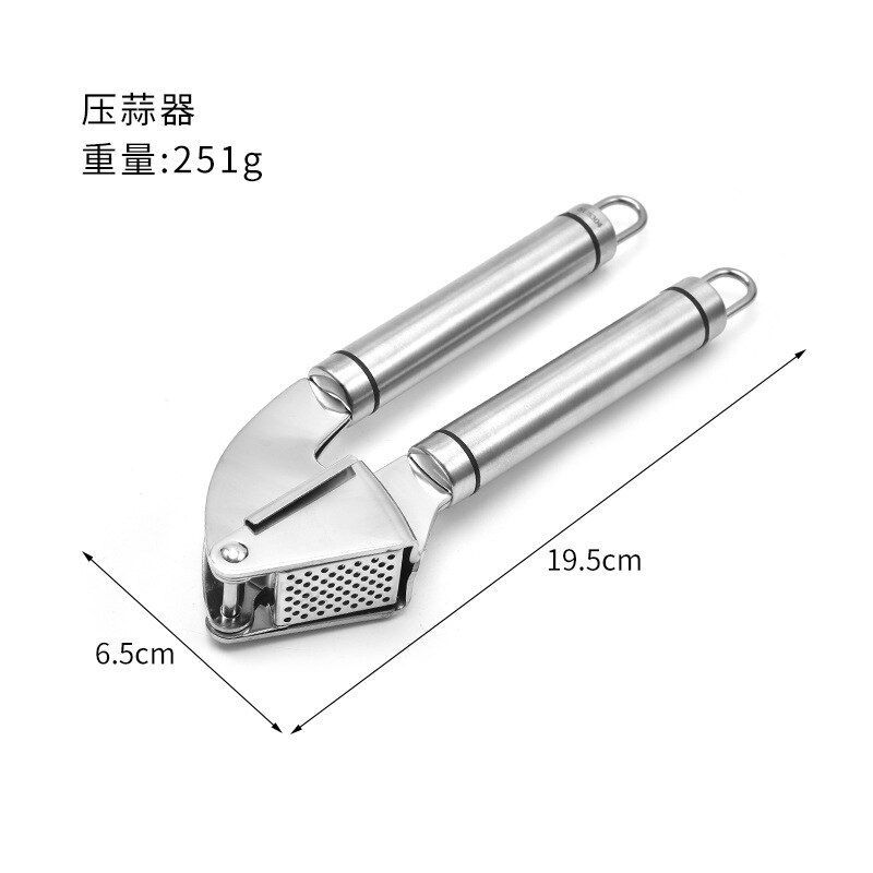 304 Stainless Steel Garlic Press