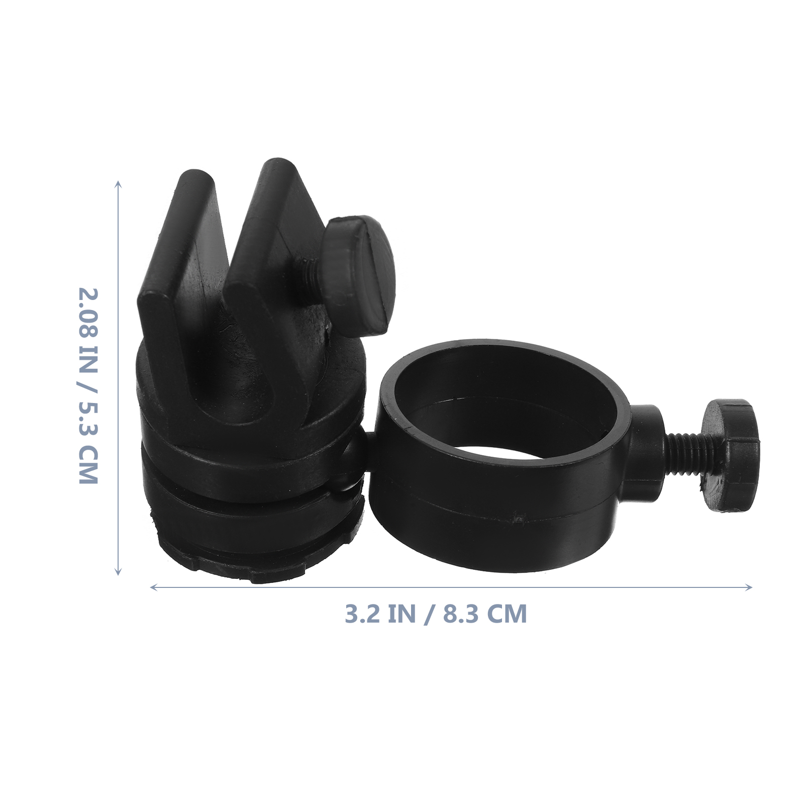 Hard Hat Flashlight Holder Headlamp Clips Hook Mount Stand Accessories for Headlight Abs Hardhat