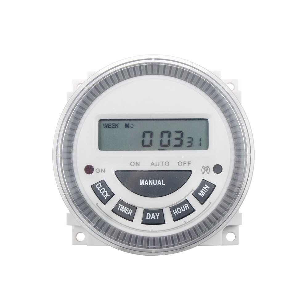 Multipurpose TM619 220V Digital Timer Switch with output 220V Easy Wiring 7 days Programmable Time Switch