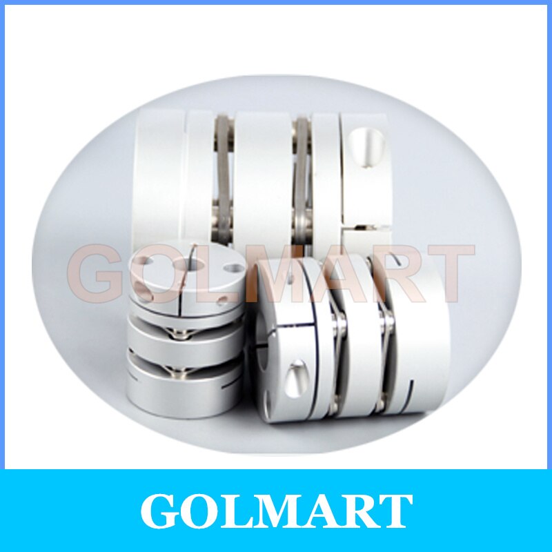 D39 L49 Motor Shaft Coupling Outer Dia. 39 MM Flexible Double Diaphragm Disk Coupling Disc Coupler for CNC motor