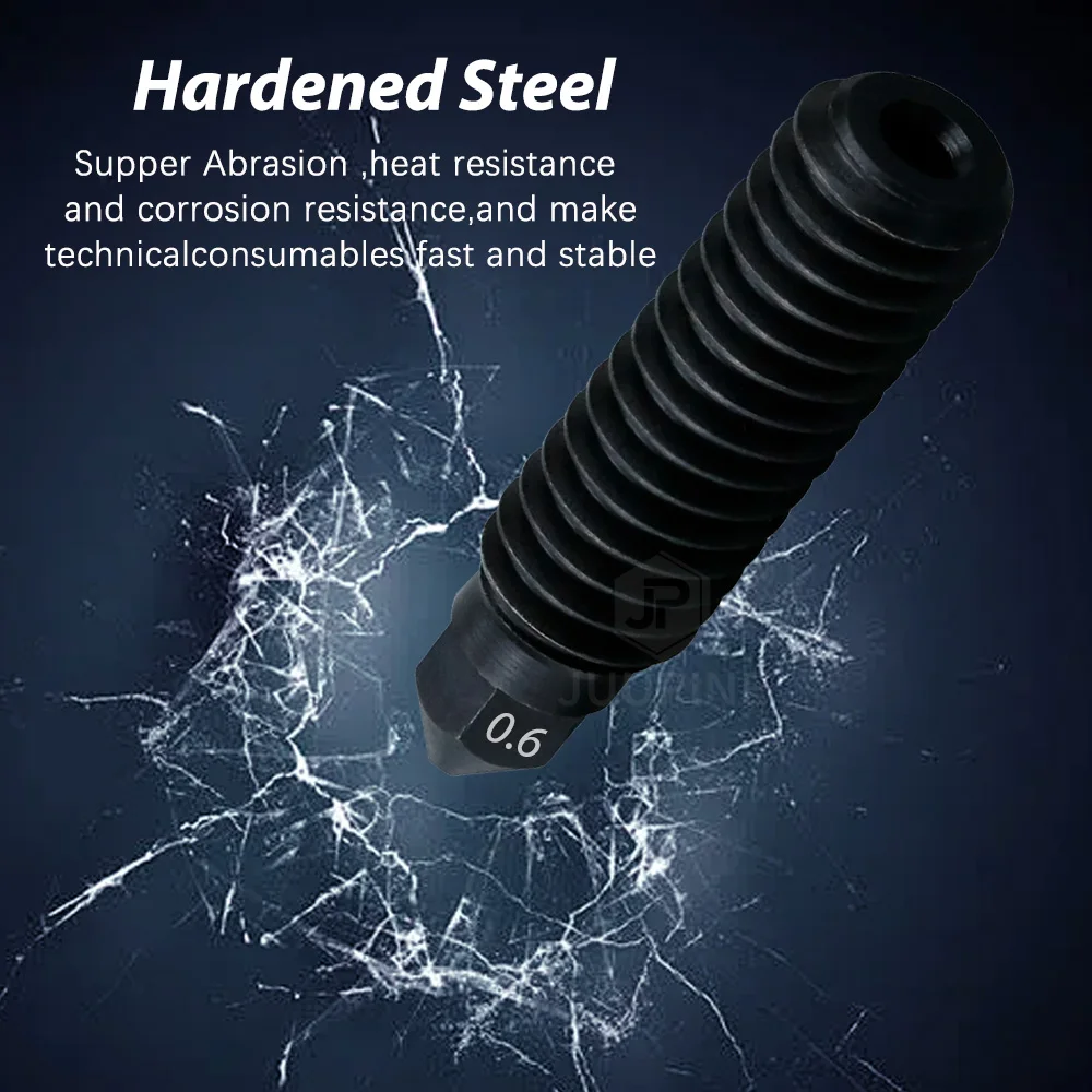 For Artillery Sidewinder X4 Nozzle Brass Harden Steel X3 X4 Plus Nozzle 0.4 0.2 0.6 0.8 for Artillery Sidewinder X4 Accesorios