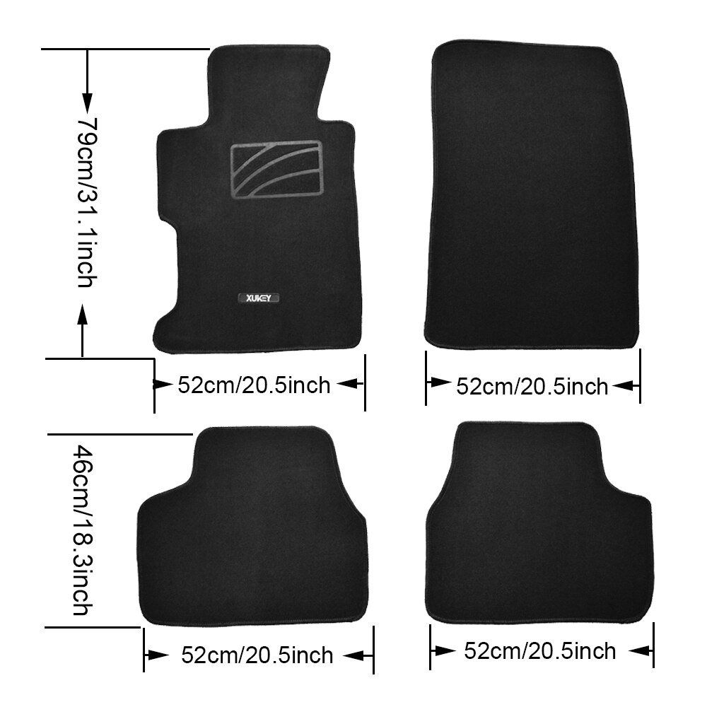 Exact Fit Tailored Car Mats Honda Civic [3 Door] (2006-2008) main image 0