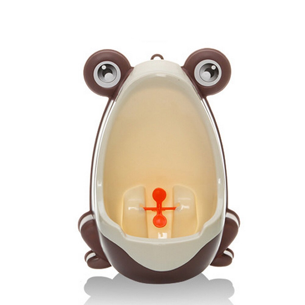 Frosch freundlicher Töpfchen Toilette Ausbildung Kinder Urinal für Jungen Pee Trainer Schlecht: Braun